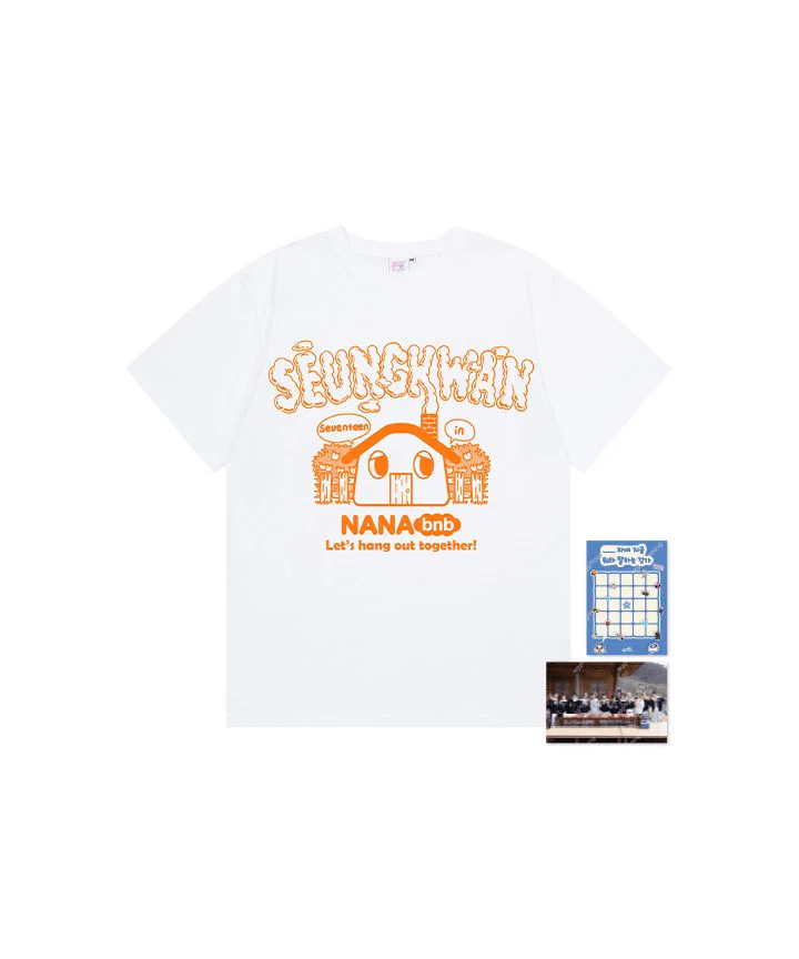 SEVENTEEN - T-SHIRT ('NANA BNB WITH SEVENTEEN' OFFICIAL MD) - Image 21