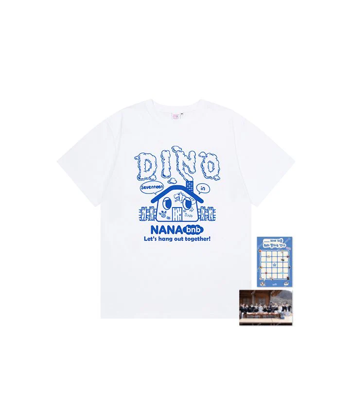 SEVENTEEN - T-SHIRT ('NANA BNB WITH SEVENTEEN' OFFICIAL MD) - Image 23