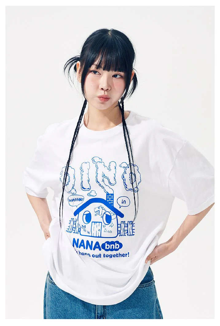 SEVENTEEN - T-SHIRT ('NANA BNB WITH SEVENTEEN' OFFICIAL MD) - Image 8