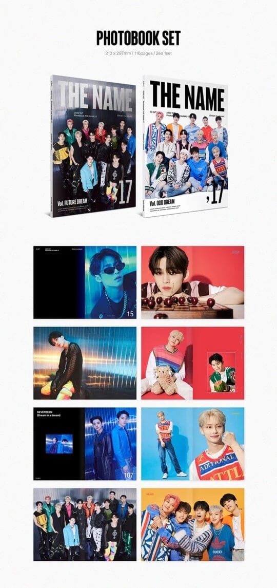 SEVENTEEN - THE NAME 17 2022 SVT PHOTOBOOK - Image 2