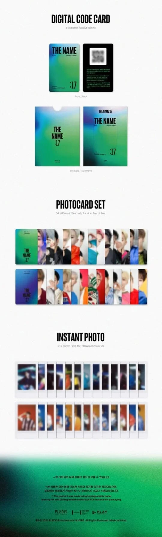 SEVENTEEN - THE NAME 17 2022 SVT PHOTOBOOK - Image 4