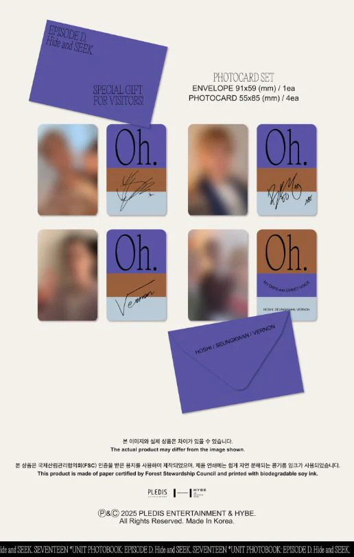 SEVENTEEN - UNIT PHOTOBOOK C & D + Weverse Gift - Image 13