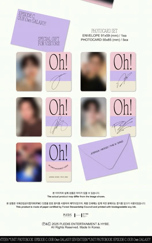 SEVENTEEN - UNIT PHOTOBOOK C & D + Weverse Gift - Image 8
