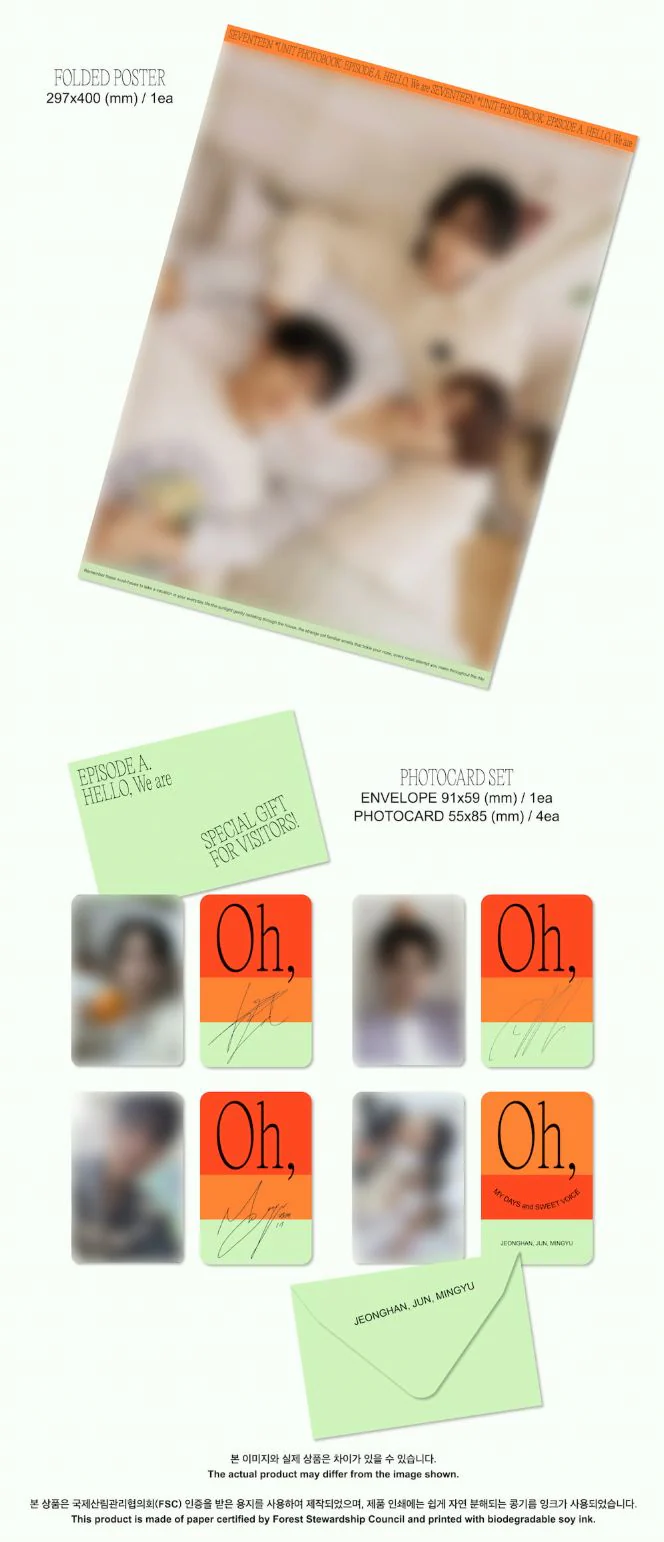 SEVENTEEN - UNIT PHOTOBOOK (EPISODE: OH, MY DAYS AND SWEET VOICE) - Image 5