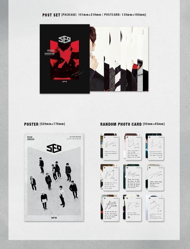 SF9 - 1st Single - Feeling Sensation - Image 3