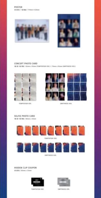 SF9 - 6th Mini [NARCISSUS] Random ver - Image 3
