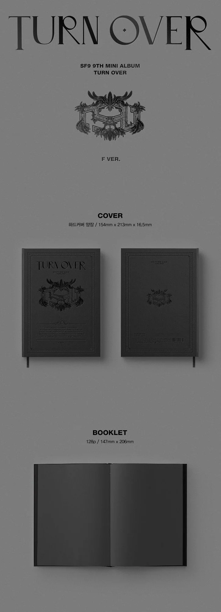 SF9 - 9th Mini Album [TURN OVER] - Image 2