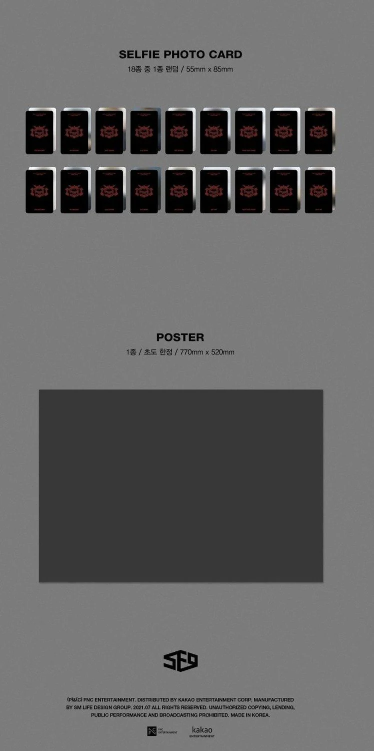 SF9 - 9th Mini Album [TURN OVER] - Image 4