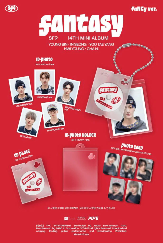 SF9 - FANTASY (14TH MINI ALBUM) FANCY VER. - Image 2