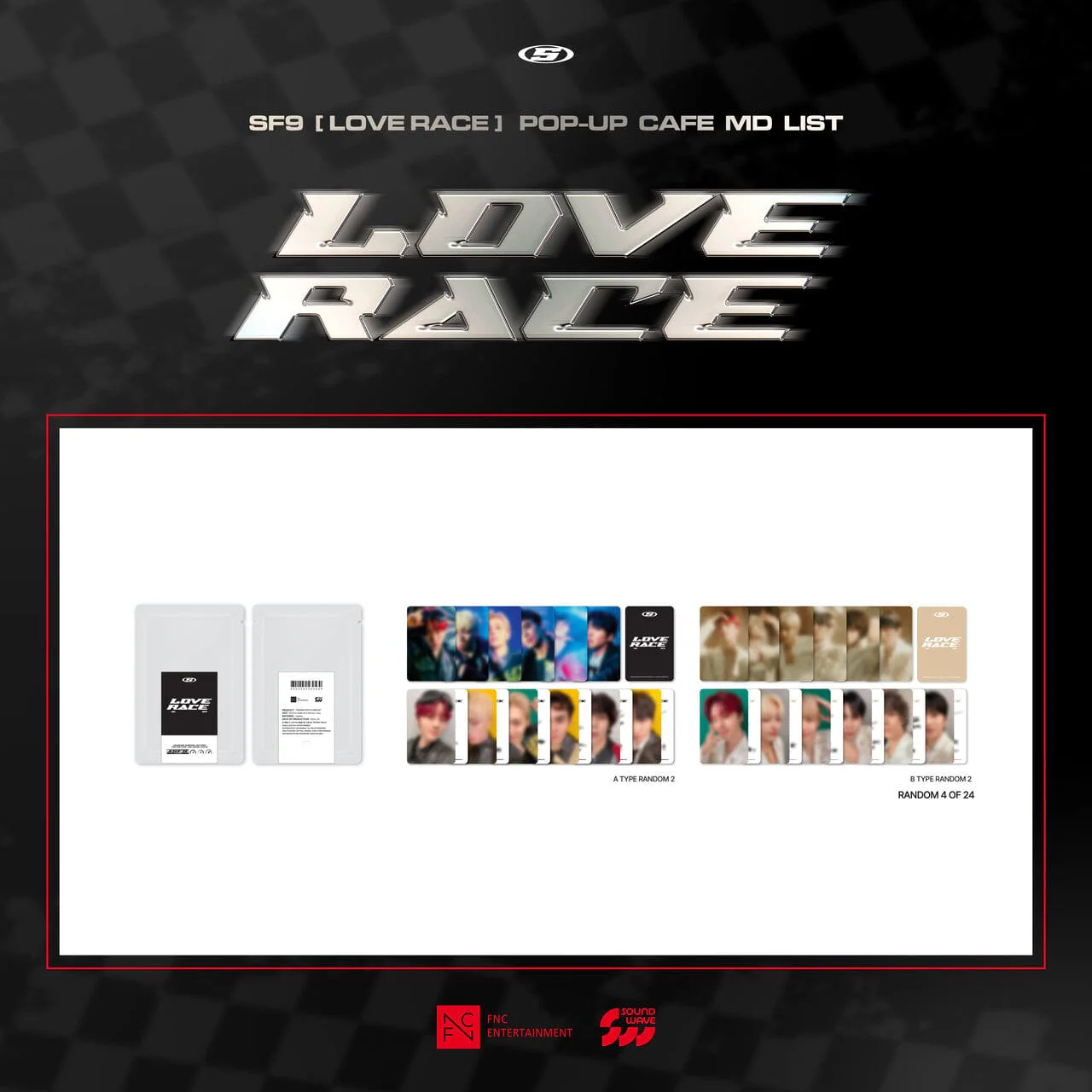 SF9 - 'LOVE RACE' POP-UP CAFE MD