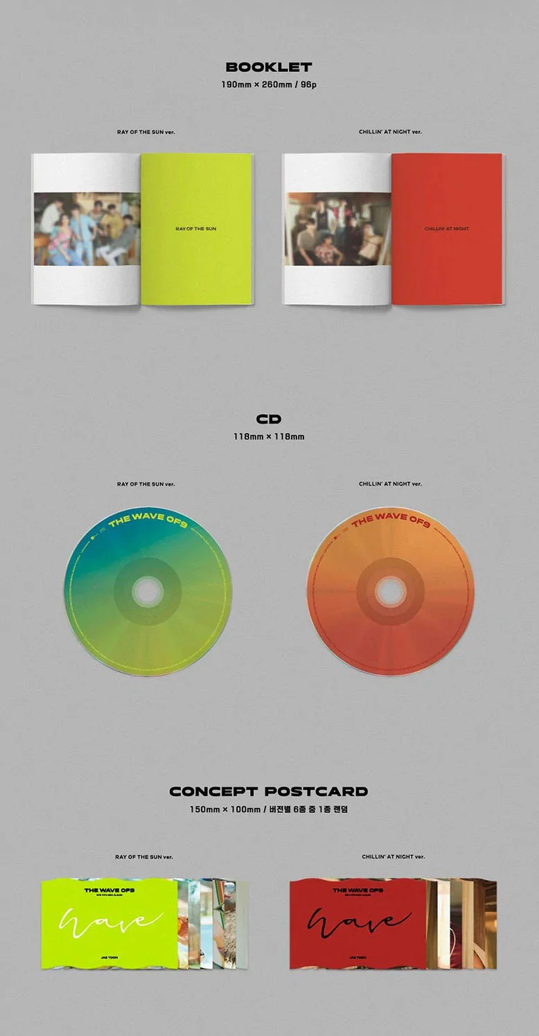 SF9 - THE WAVE OF9 (11TH MINI ALBUM) - Image 3