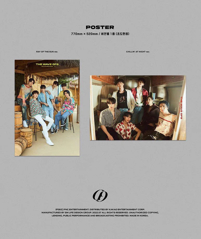 SF9 - THE WAVE OF9 (11TH MINI ALBUM) - Image 5