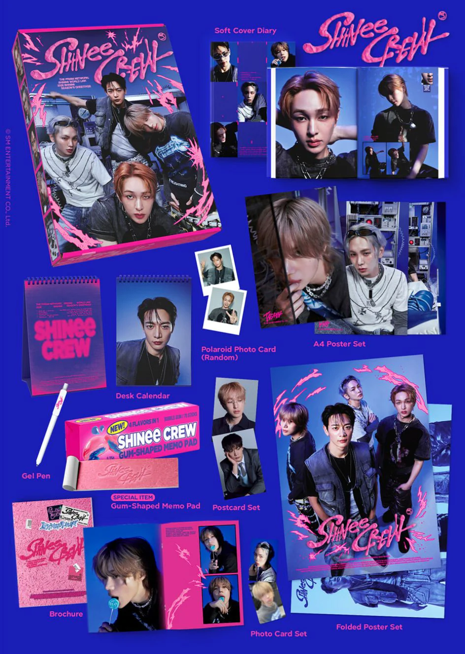 SHINEE - 2026 SEASON'S GREETINGS + POB SMTOWN GIFT - Image 3