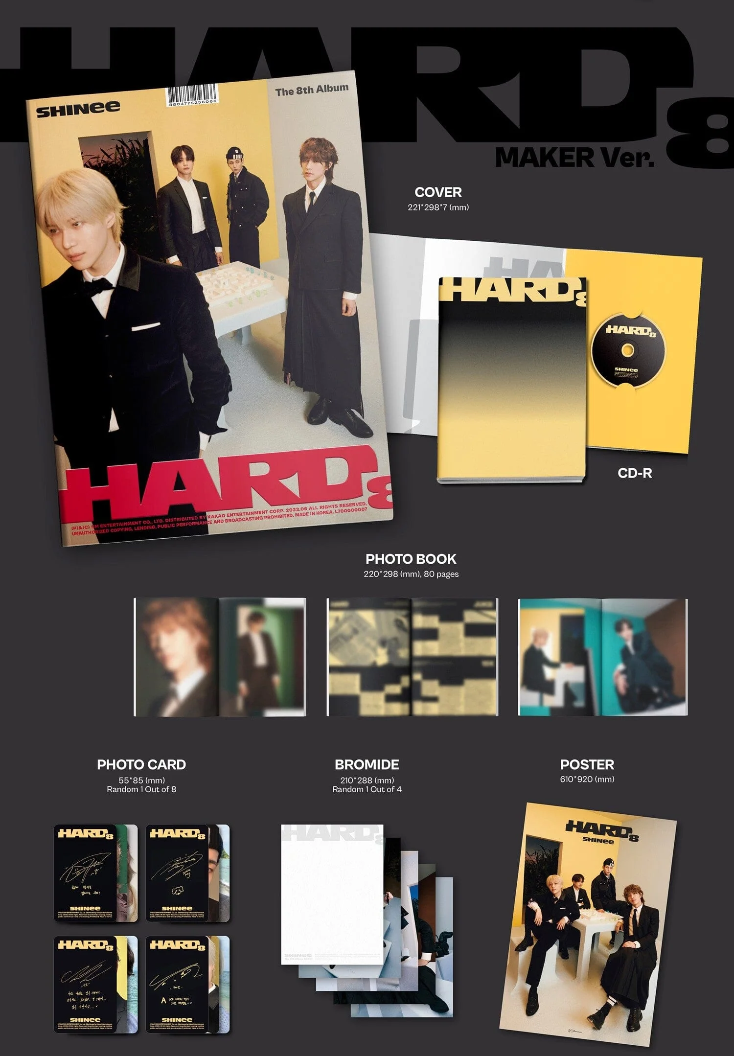 SHINee - HARD (Photobook Ver.) - Image 3