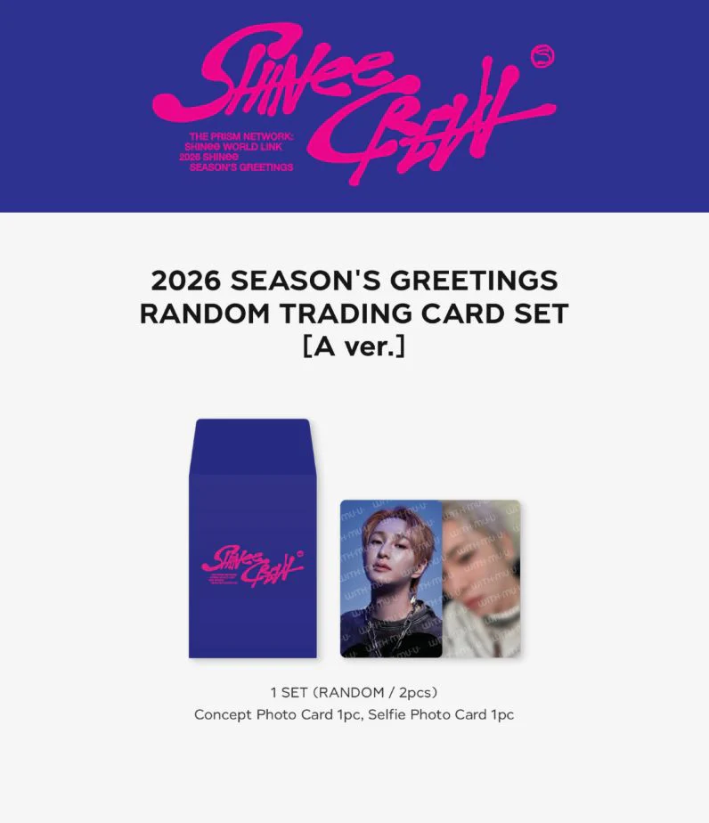 SHINEE - RANDOM TRADING CARD SET (2026 SEASON’S GREETINGS) - Image 2
