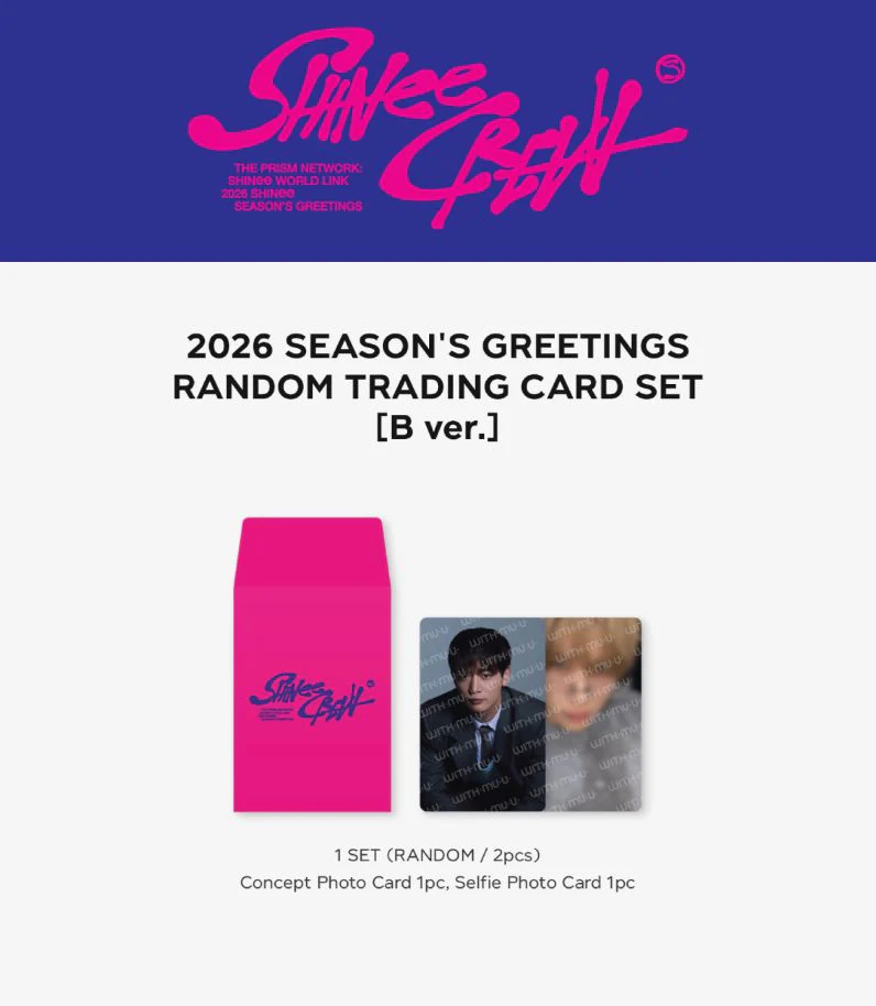 SHINEE - RANDOM TRADING CARD SET (2026 SEASON’S GREETINGS) - Image 4