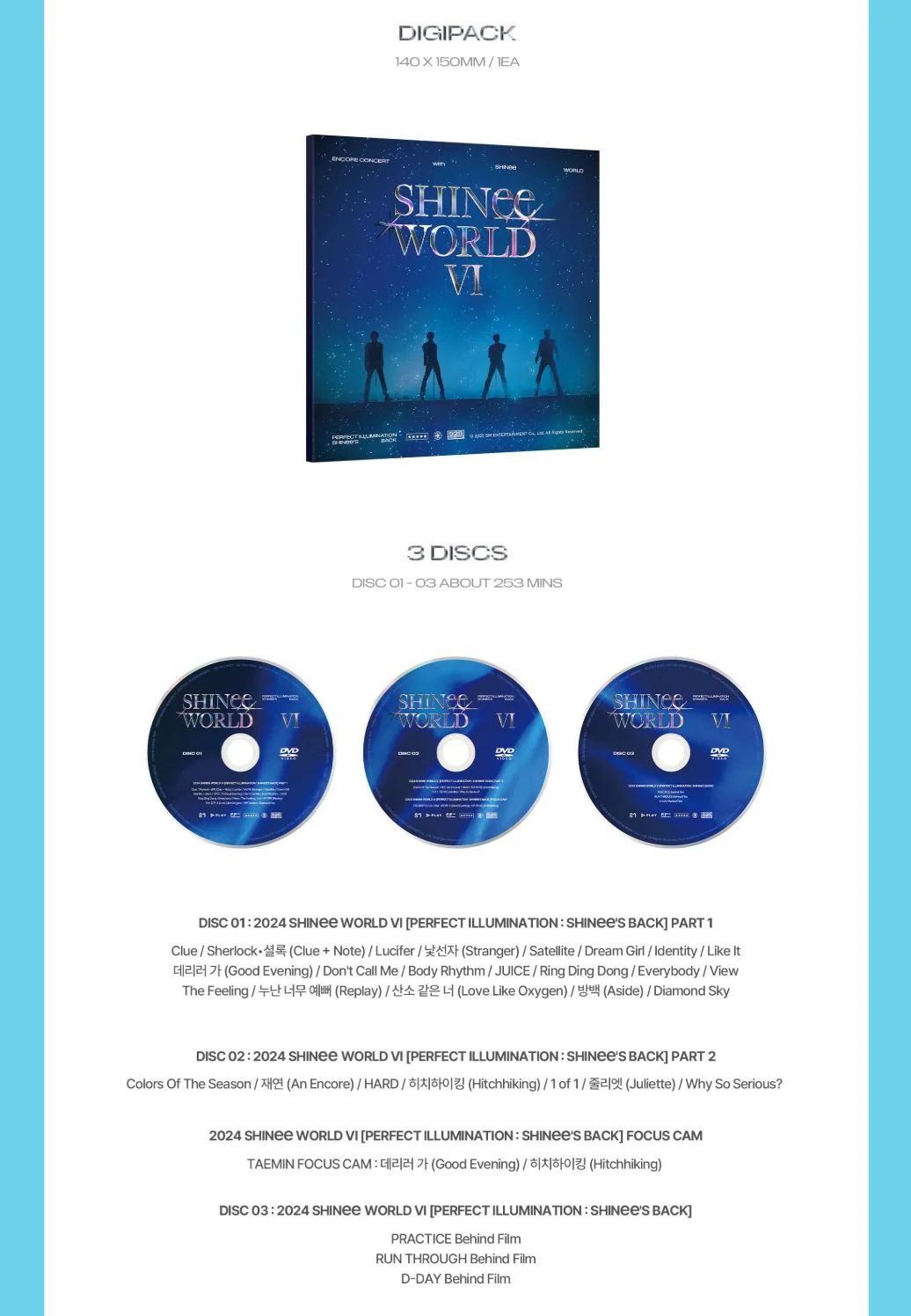 SHINEE - SHINEE WORLD VI : PERFECT ILLUMINATION SHINEE'S BACK (DVD & BLU-RAY) - Image 16