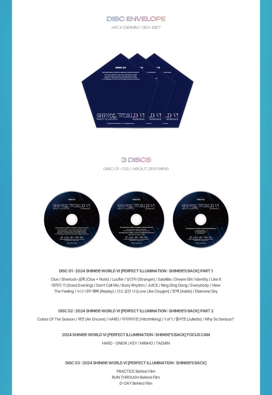 SHINEE - SHINEE WORLD VI : PERFECT ILLUMINATION SHINEE'S BACK (DVD & BLU-RAY) - Image 6