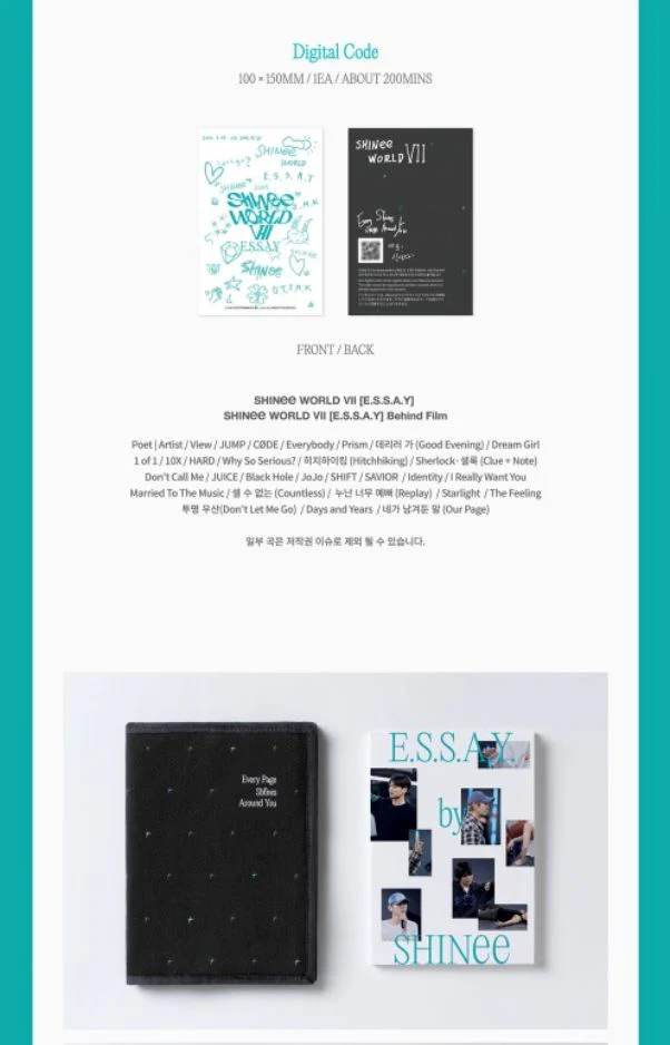SHINEE - SHINEE WORLD VII (E.S.S.A.Y) - Image 10