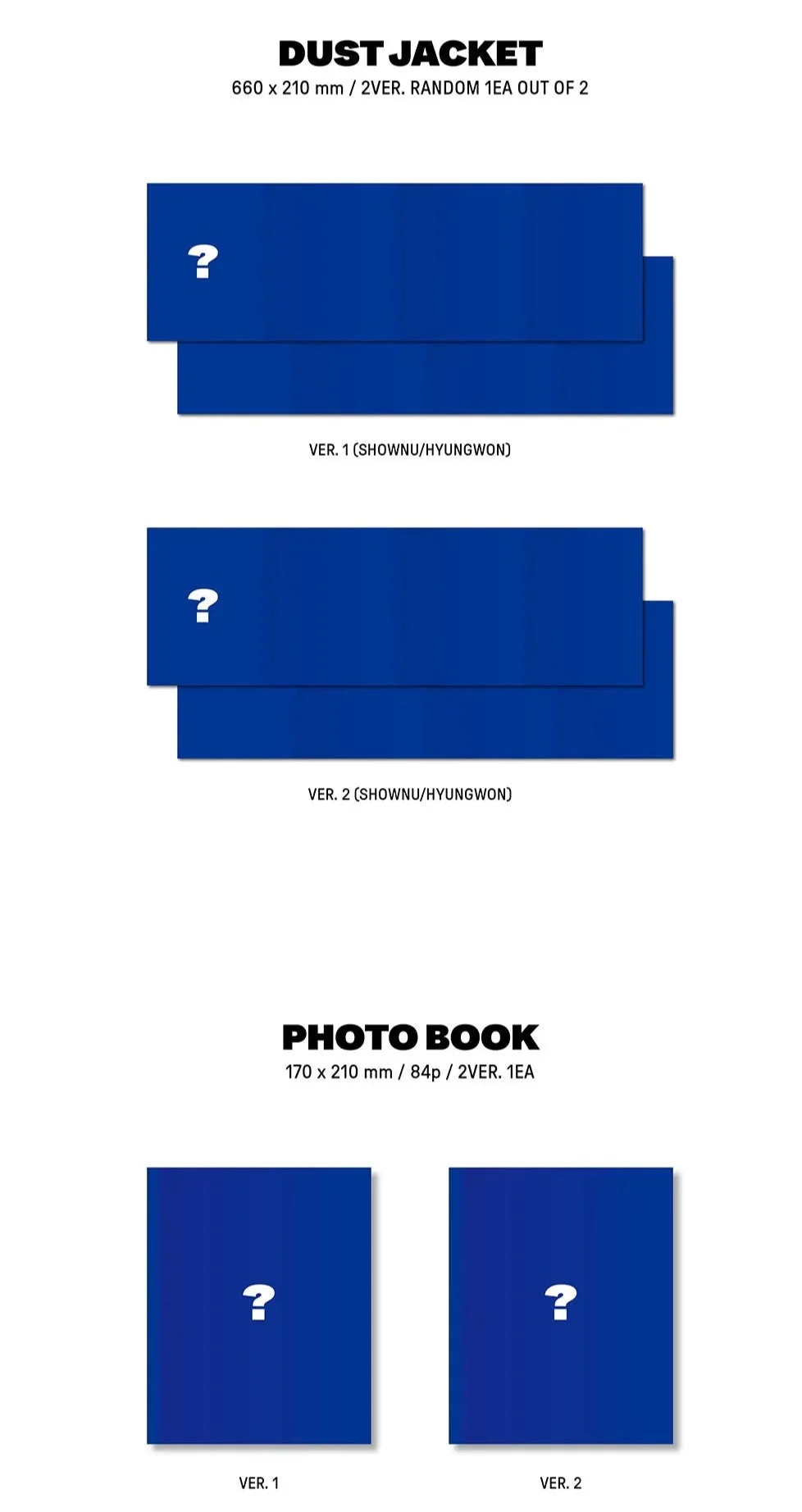 SHOWNU X HYUNGWON (MONSTA X) - THE UNSEEN (1ST MINI ALBUM) - Image 3