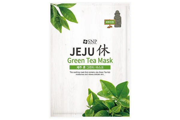 SNP - Jeju Rest Green Tea Mask