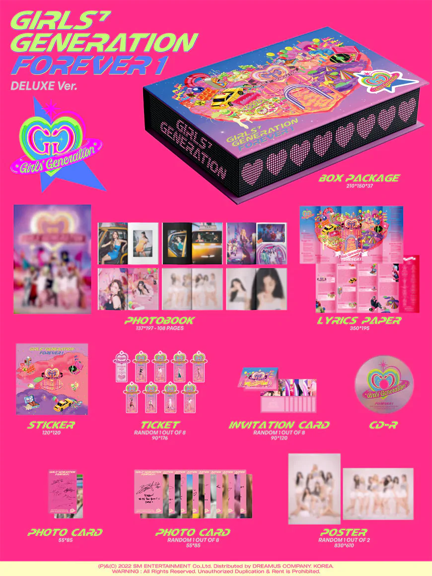 SNSD / Girls Generation - 7TH FULL ALBUM FOREVER 1 (SPECIAL) - Image 2