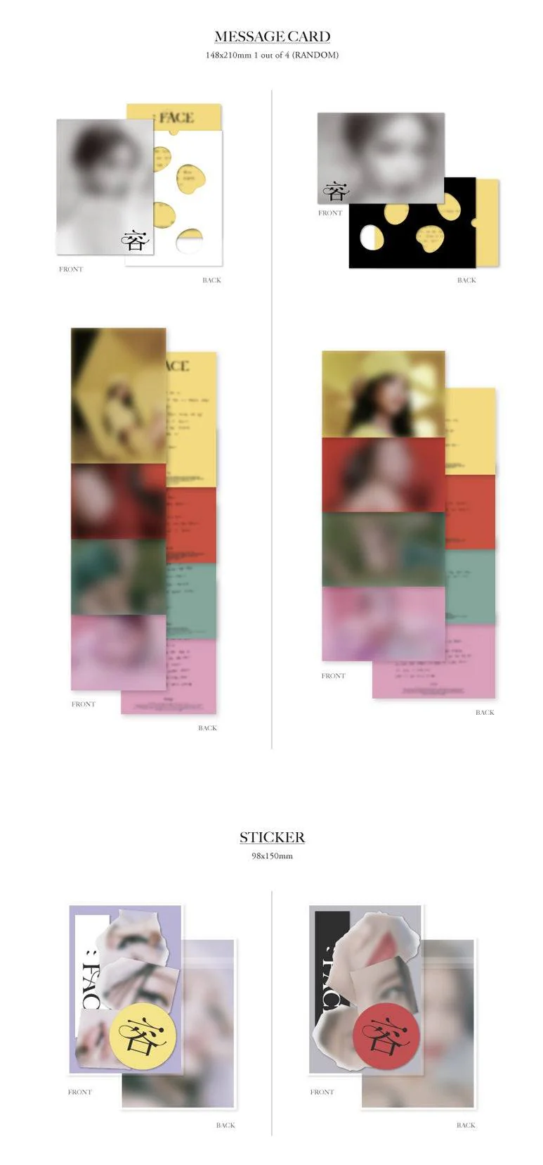 SOLAR - 1ST MINI ALBUM 容 FACE - Image 4