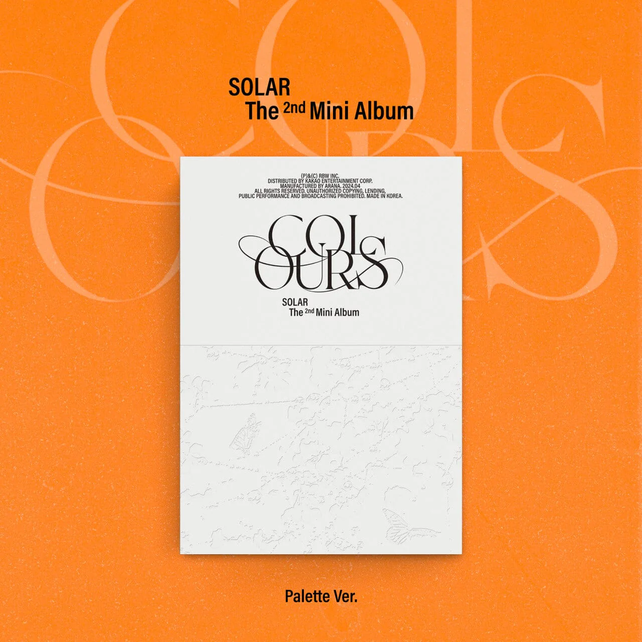 SOLAR (MAMAMOO) - COLOURS (THE 2ND MINI ALBUM) PALETTE VER.
