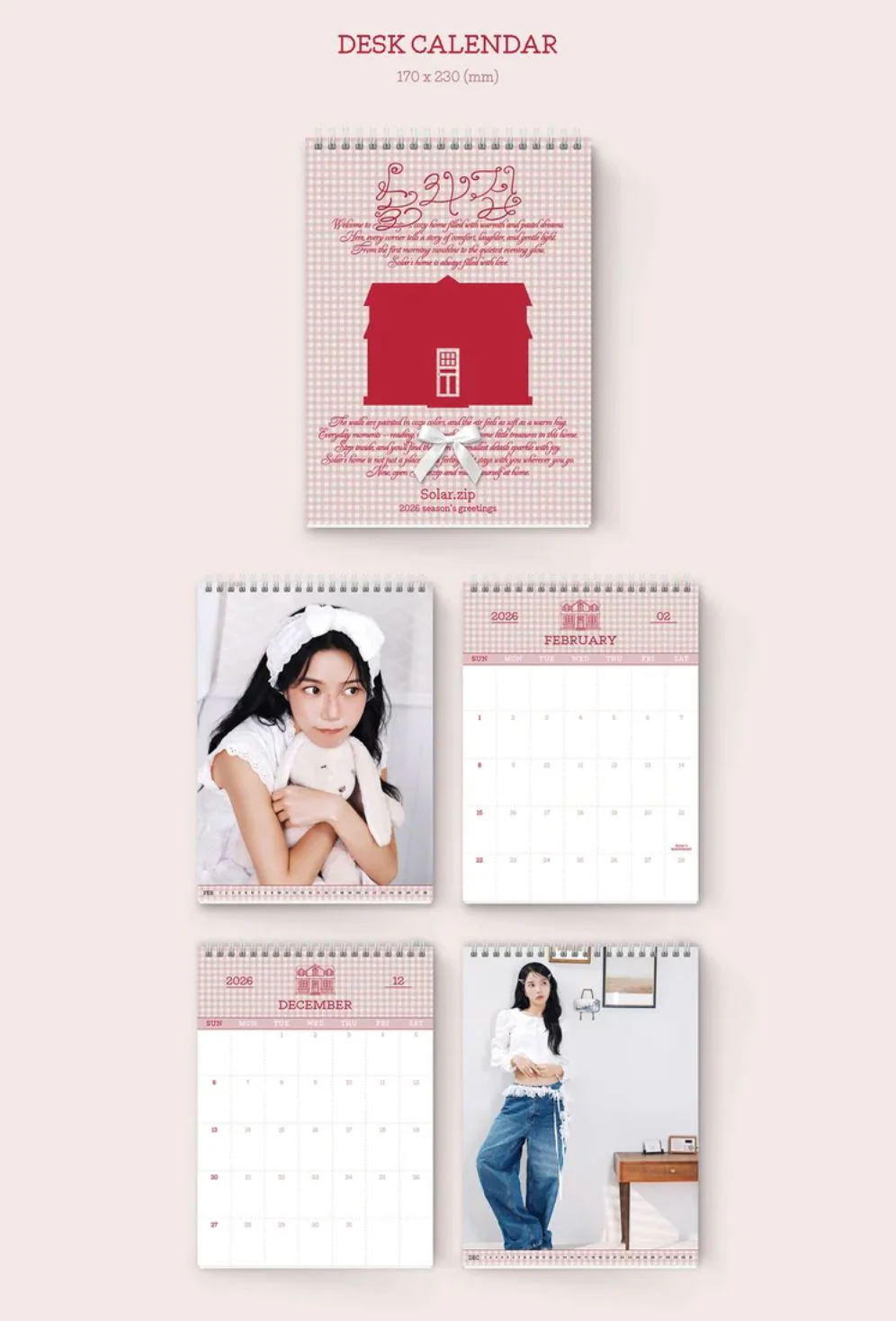SOLAR (MAMAMOO) - 2026 SEASON'S GREETINGS (SOLAR.ZIP) + Bizent Gift - Image 4
