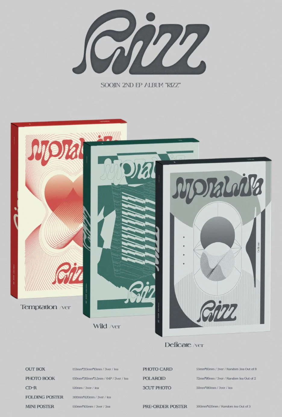 SOOJIN (Ex-(G)I-DLE) - RIZZ (2ND MINI ALBUM) - Image 2
