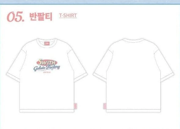 STAYC - T-SHIRT (STAYC 2ND FANMEETING - SWITH GELATO FACTORY) MD