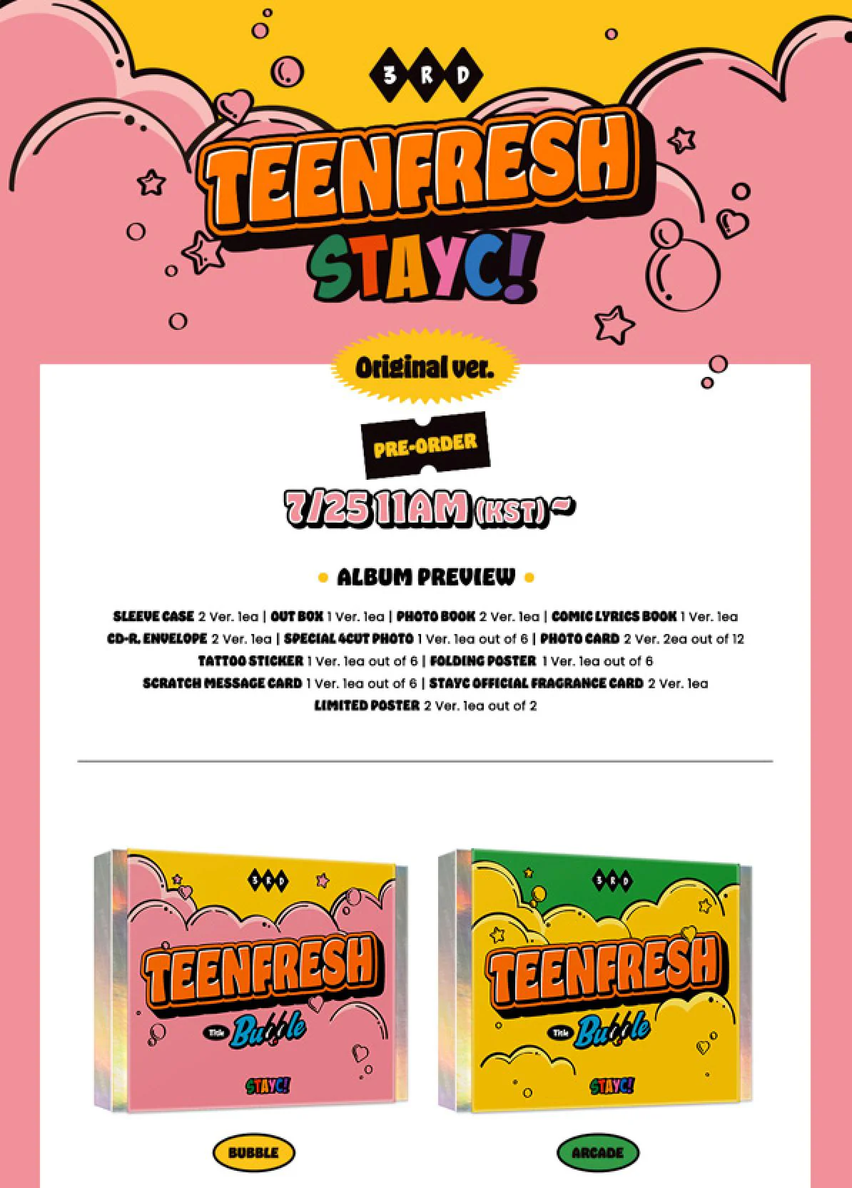 STAYC - TEENFRESH (3rd Mini Album) - Image 2