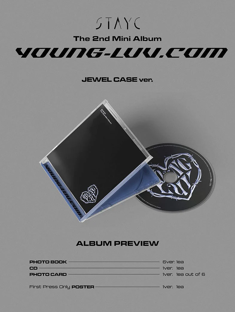 STAYC - [YOUNG-LUV.COM] (JEWEL CASE VER) - Image 2