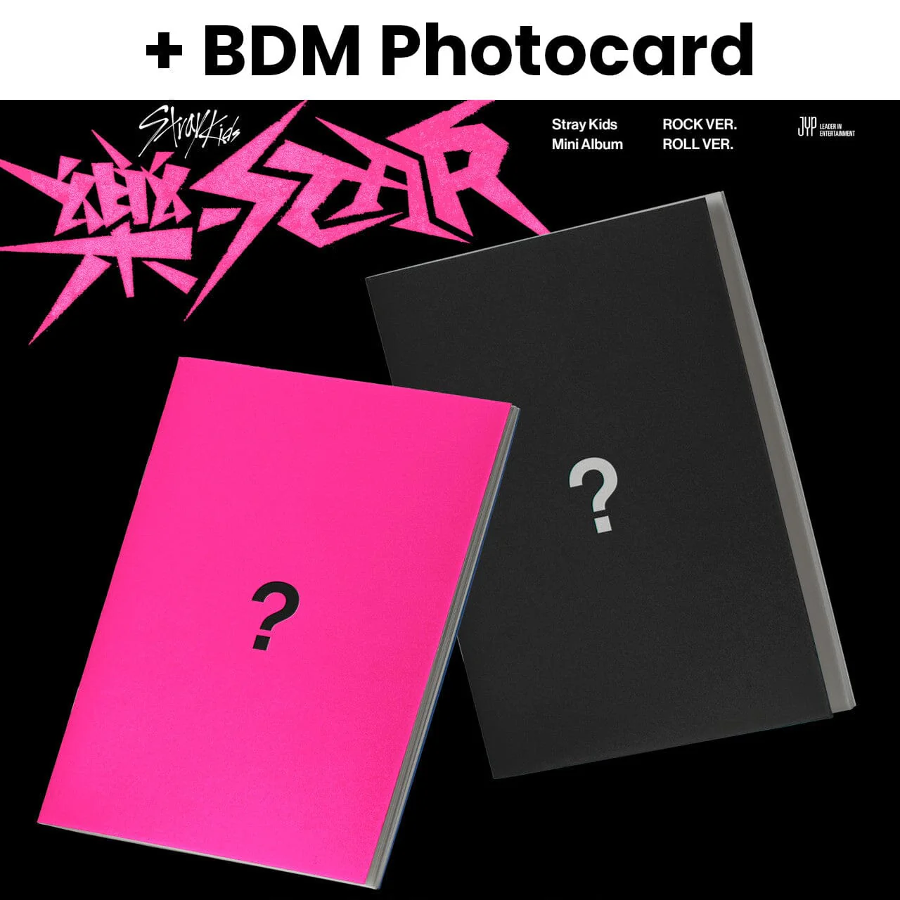 Stray Kids - ROCK-STAR (樂-STAR) + BDM Photocard