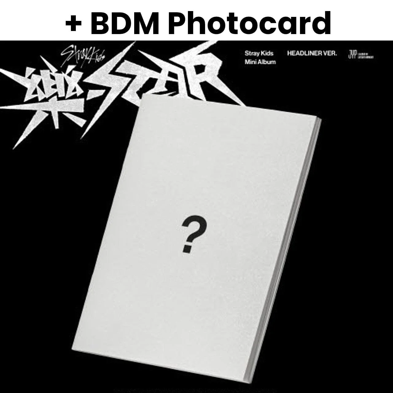 Stray Kids - ROCK-STAR (樂-STAR) Headliner Ver. + BDM Photocard