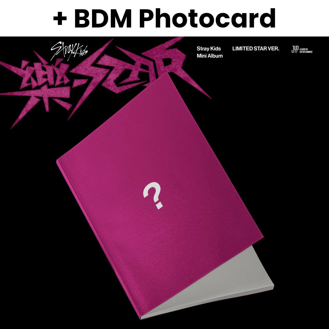 Stray Kids - ROCK-STAR (樂-STAR) LIMITED STAR VER. + BDM Photocard