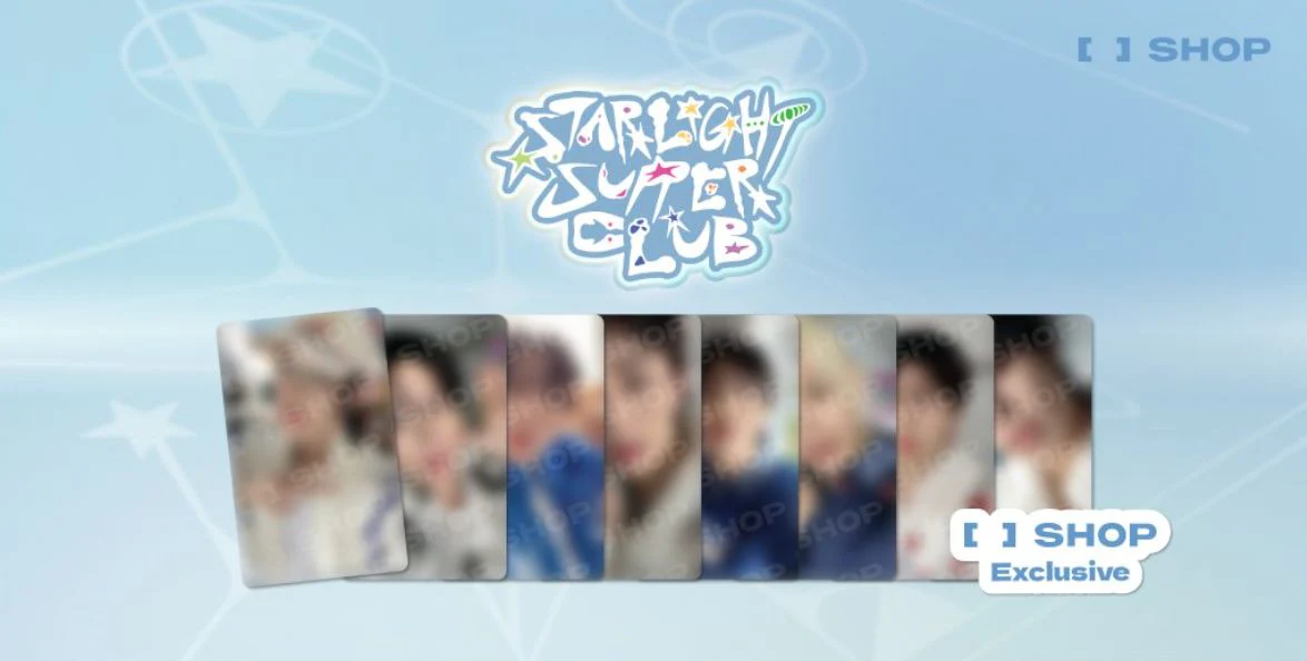 STRAY KIDS - 2026 SEASON'S GREETINGS (STARLIGHT SUPER CLUB) + FANS SHOP Photocard Set - Image 2