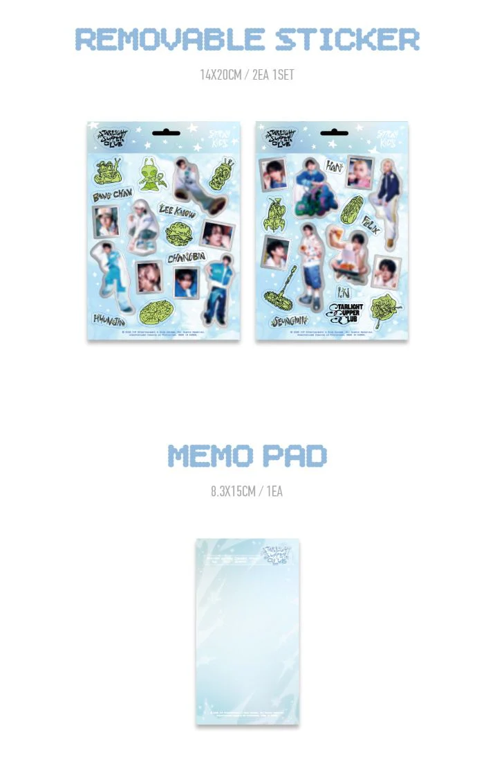 STRAY KIDS - 2026 SEASON'S GREETINGS (STARLIGHT SUPER CLUB) + FANS SHOP Photocard Set - Image 8