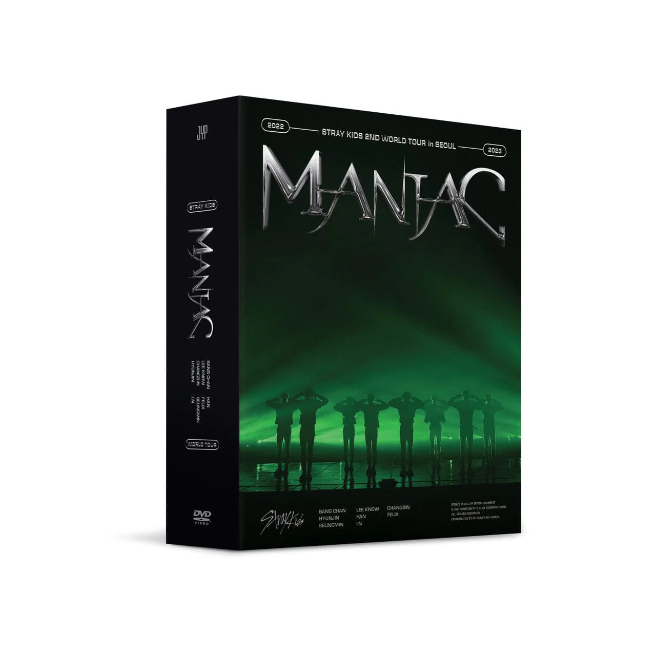 STRAY KIDS - 2ND WORLD TOUR "MANIAC IN SEOUL" DVD