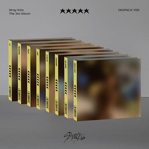 STRAY KIDS - 5 STAR (★★★★★) Digipack (3rd Full Album)