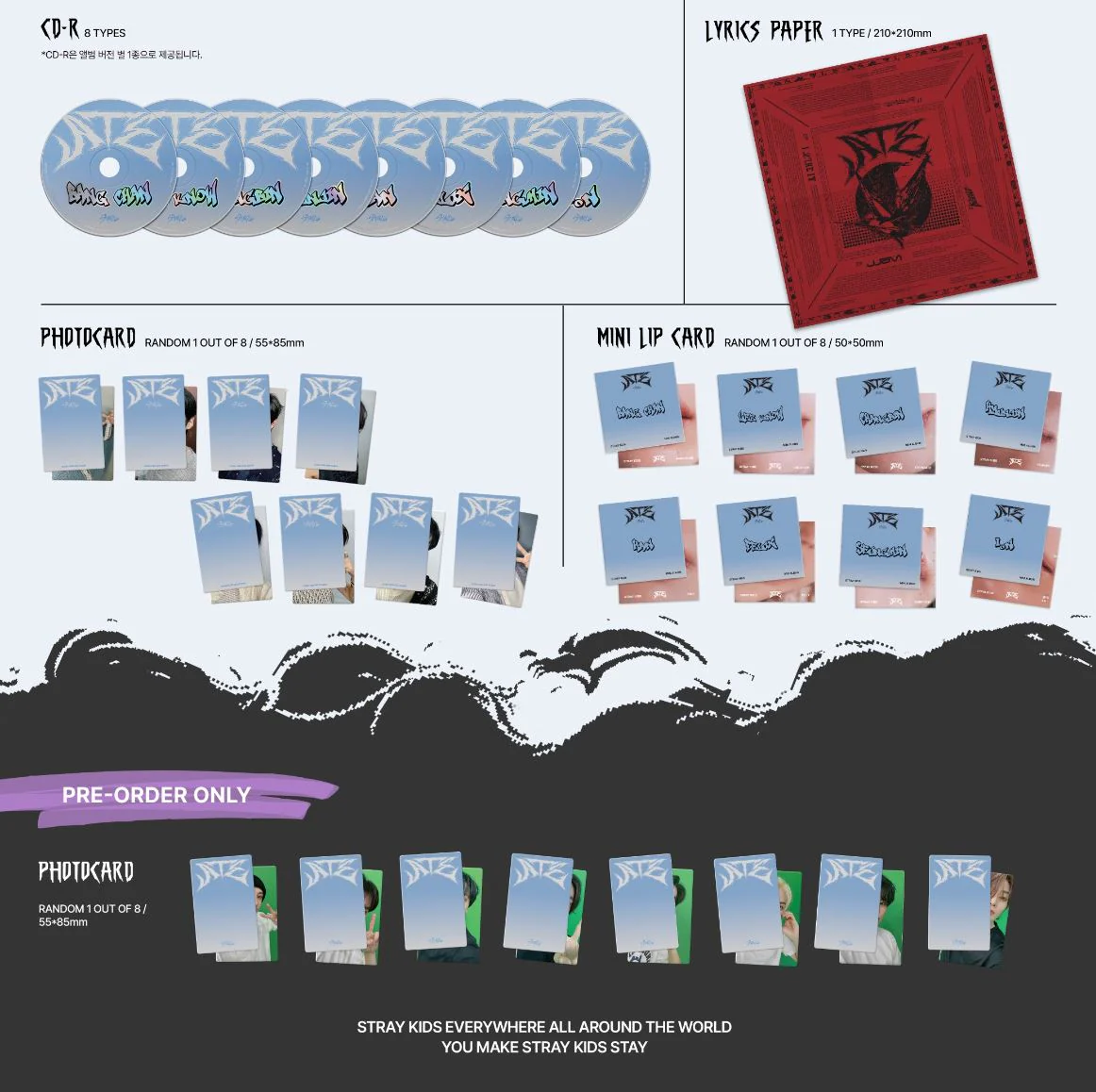 STRAY KIDS - ATE (9TH MINI ALBUM) ACCORDION VER. - Image 3