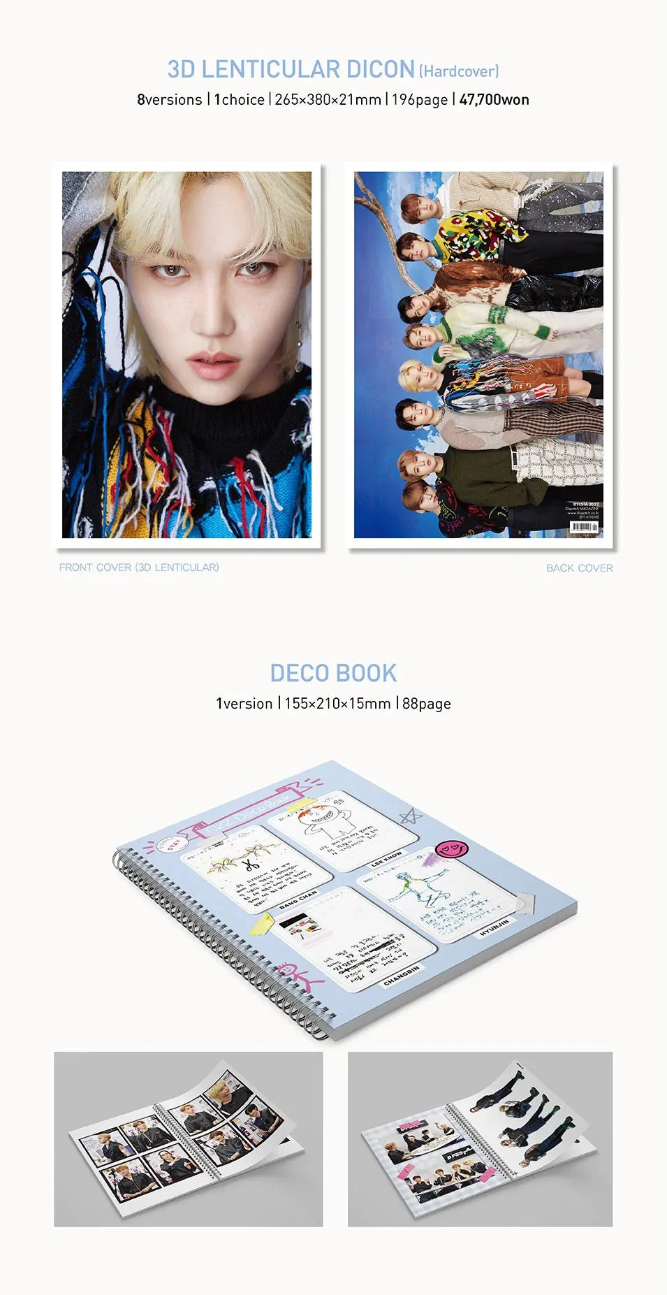 STRAY KIDS - DICON DFESTA (3D Lenticular Cover) - Image 12