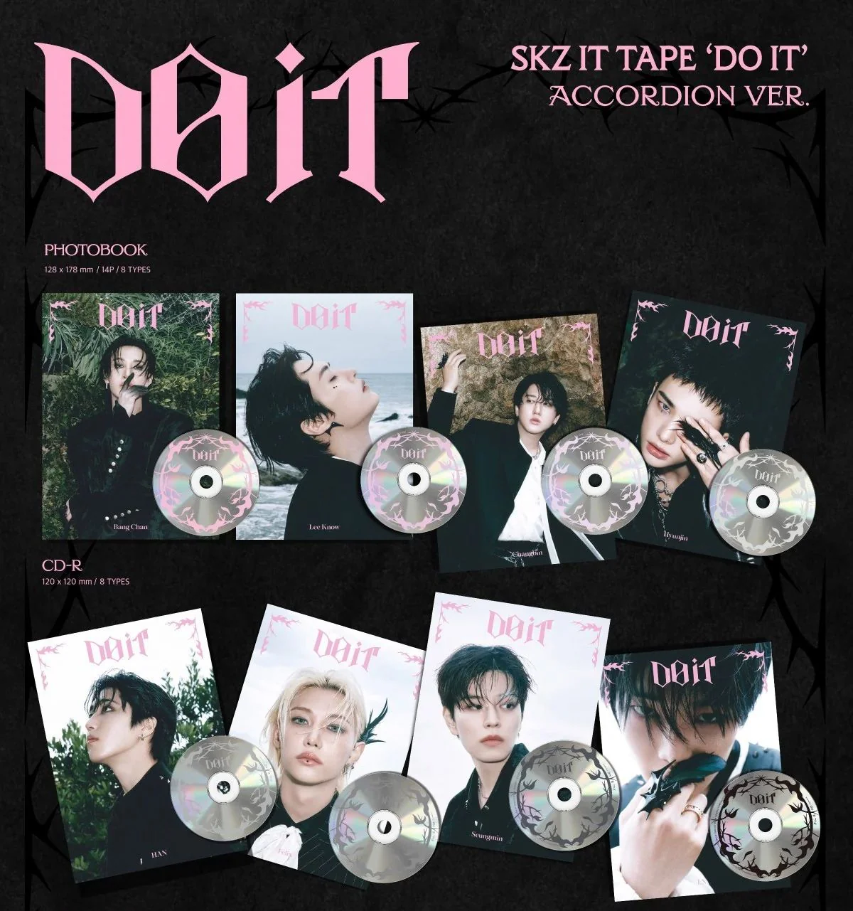STRAY KIDS - DO IT (ACCORDION VER.) + FANS SHOP Video Call Event Gift - Image 3