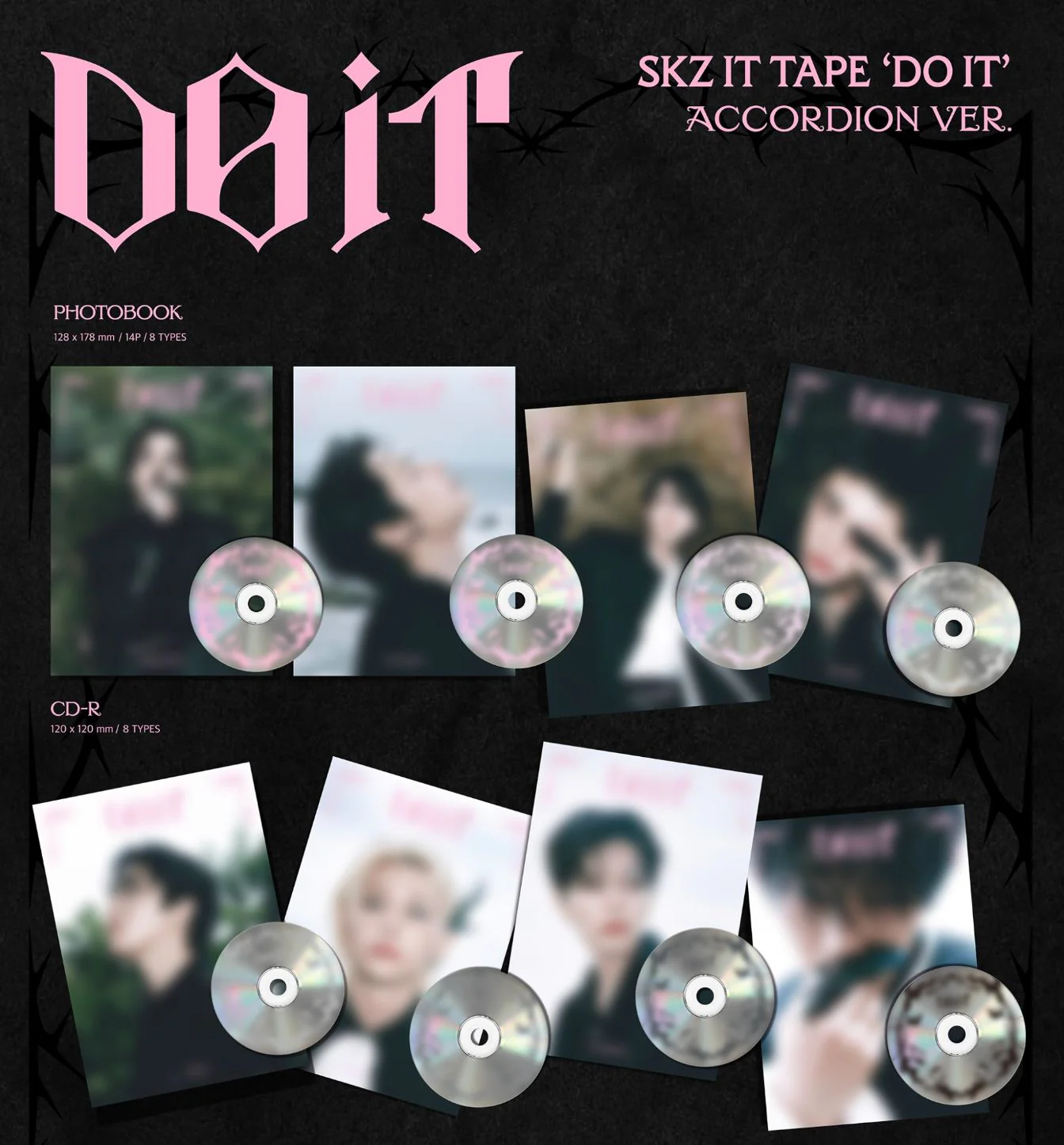 STRAY KIDS - DO IT (ACCORDION VER.) + Makestar Photocard - Image 2