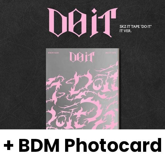 STRAY KIDS - DO IT (IT VER.) + BDM Photocard