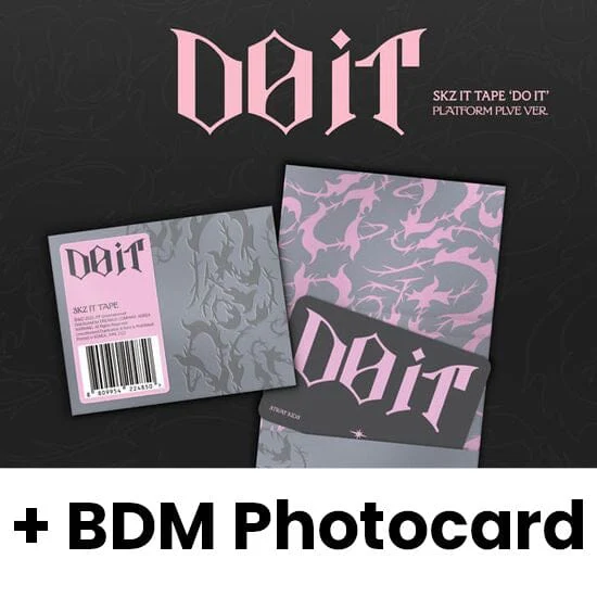 STRAY KIDS - DO IT (PLATFORM PLVE VER.) + BDM Photocard