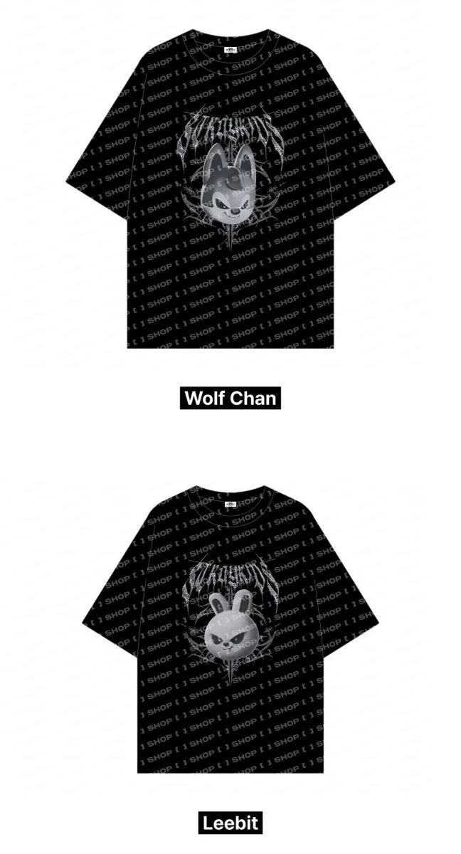 STRAY KIDS - EVIL SKZOO T-SHIRT (DOMINATE WORLD TOUR OFFICIAL MD) - Image 3