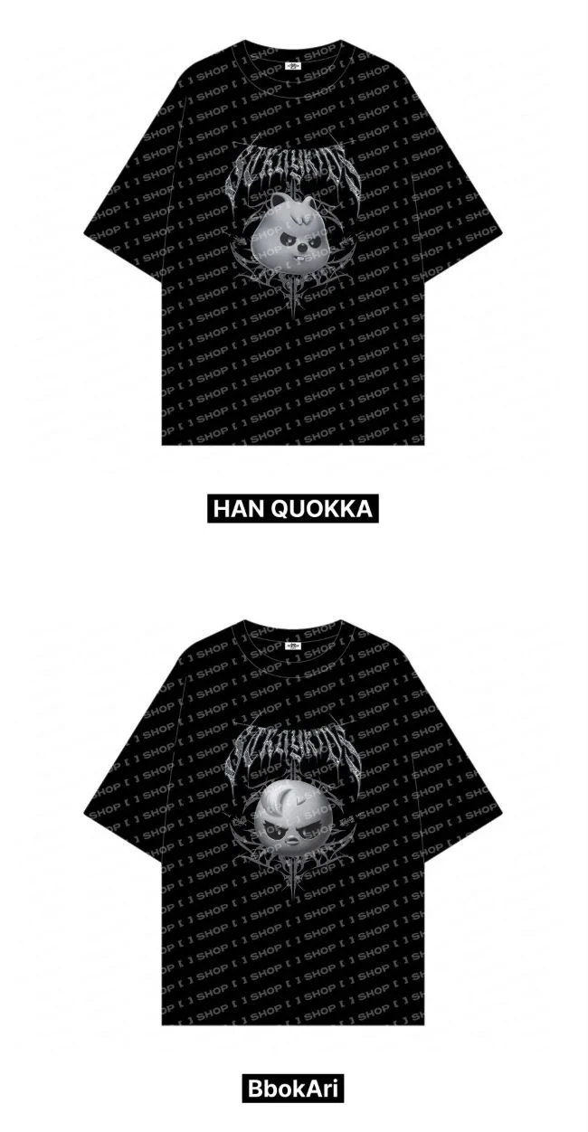 STRAY KIDS - EVIL SKZOO T-SHIRT (DOMINATE WORLD TOUR OFFICIAL MD) - Image 5