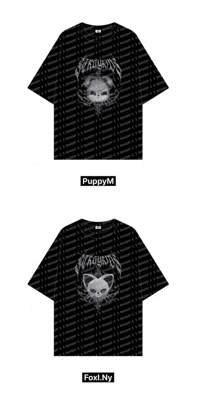 STRAY KIDS - EVIL SKZOO T-SHIRT (DOMINATE WORLD TOUR OFFICIAL MD) - Image 6