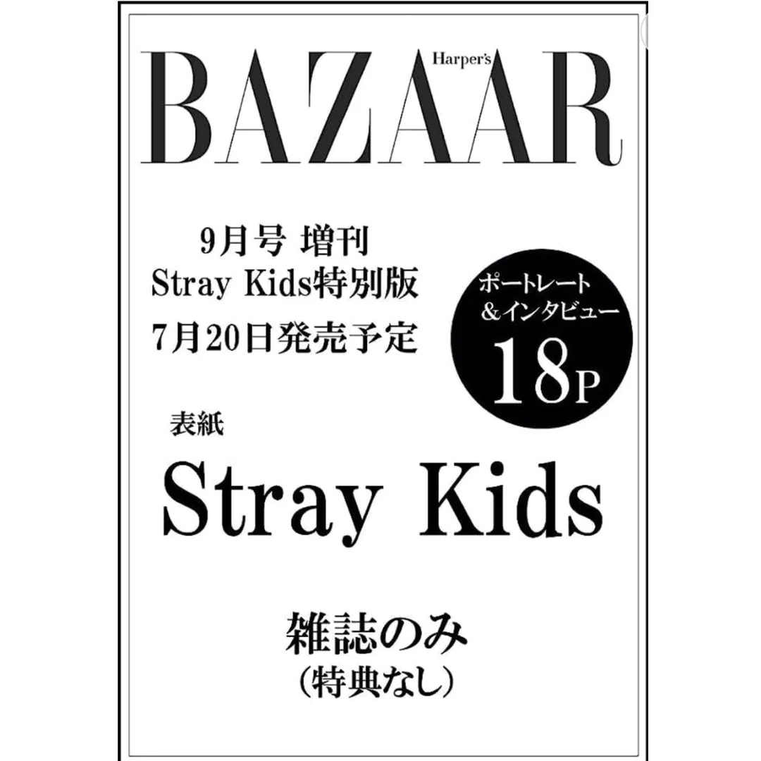 STRAY KIDS - HARPERS BAZAAR JAPAN MAGAZINE (09/23) - Image 2